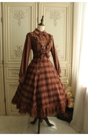 Faeries Daffodil Cinnamon Hot Cocoa Vest Bloomers Skirt and Set(Reservation/Full Payment Without Shipping)
